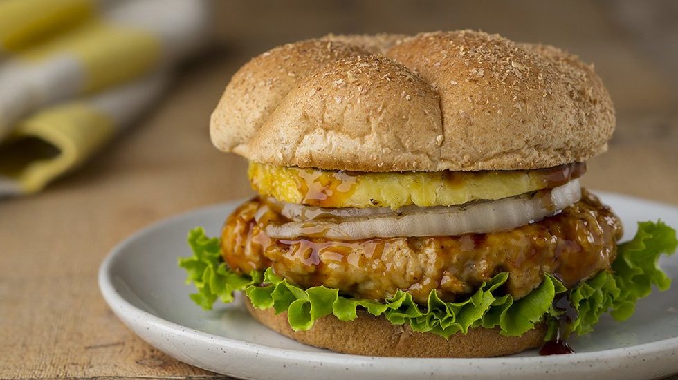 Chicken Teriyaki Burger