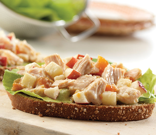 Apple & Chicken Sandwiches