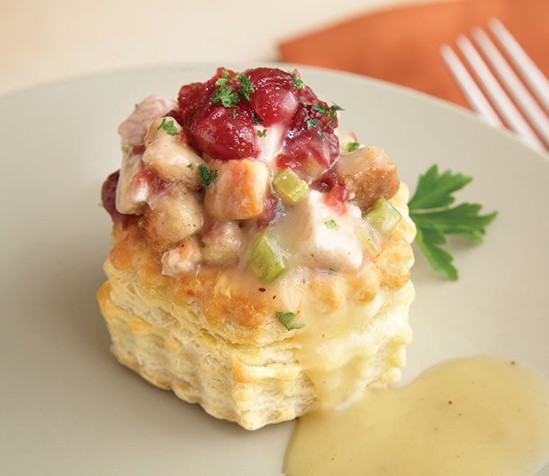 Turkey & Stuffing Shells