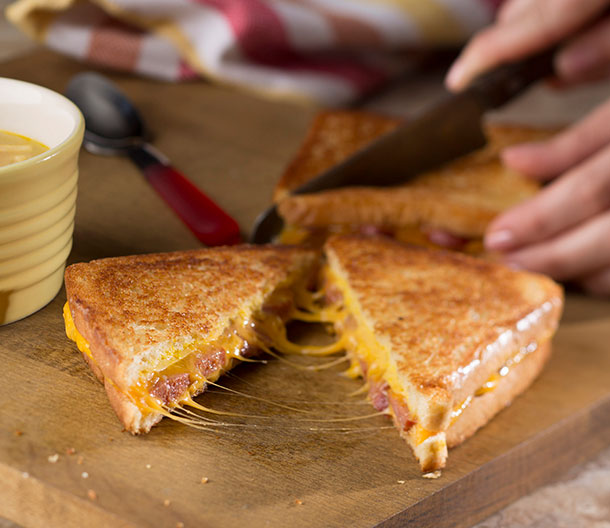 Cheese Dog Grilled Cheese