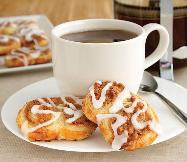 Puff Pastry Cinnamon Walnut Swirls