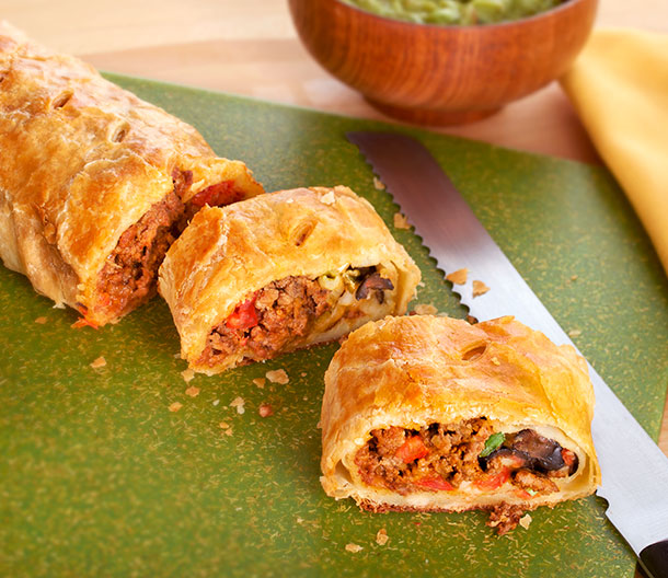 Puff Taco Strudels
