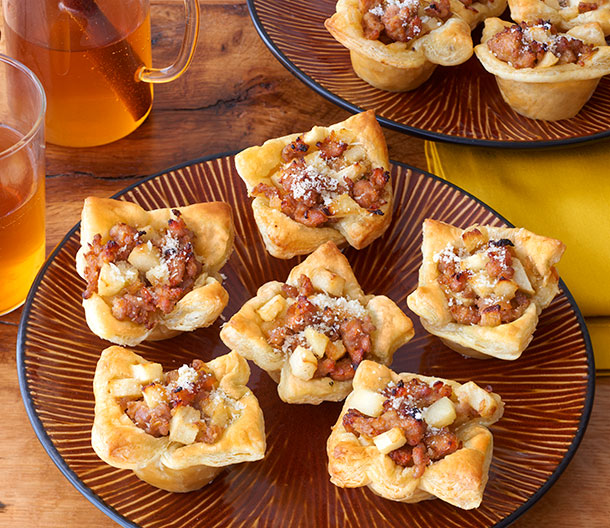 Savory Sausage Apple Tarts - Pepperidge Farm