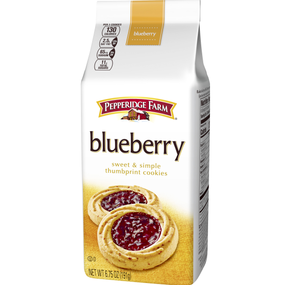 Blueberry Thumbprint Cookies