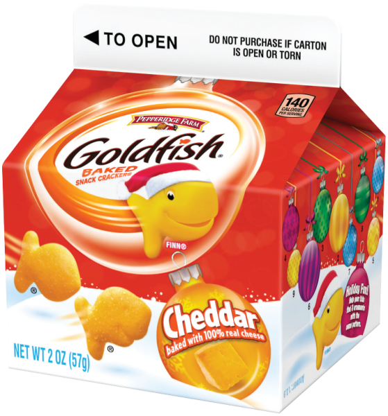 Holiday shapes cheddar baked snack crackers pepperidge farm