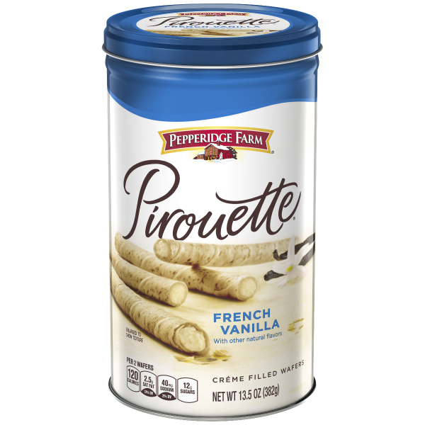 Crème Filled Wafers French Vanilla Cookies - Pepperidge Farm