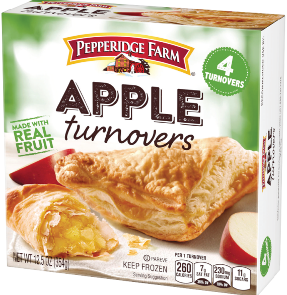 Frozen Apple Turnovers Pastries