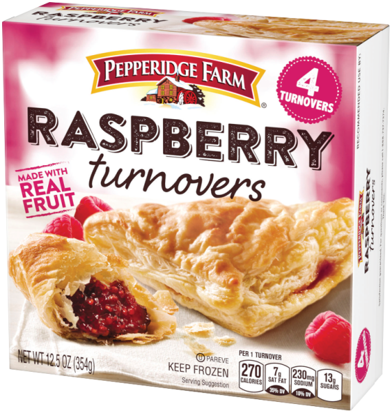 Raspberry Turnovers - Pepperidge Farm