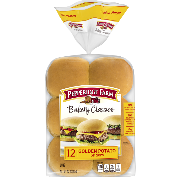 Golden Potato Slider Buns