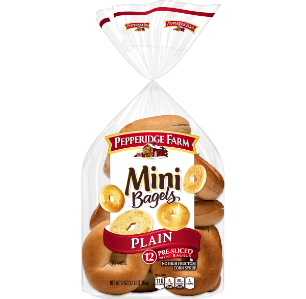 Mini Plain Bagels