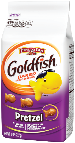 PEPPERIDGE FARM GOLDFISH CHEDDAR CRACKERS .75oz BAG