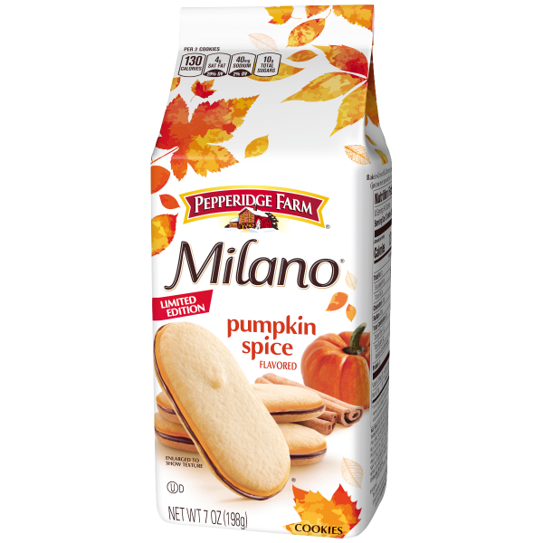 Pumpkin Spice Chocoate Cookies - Pepperidge Farm
