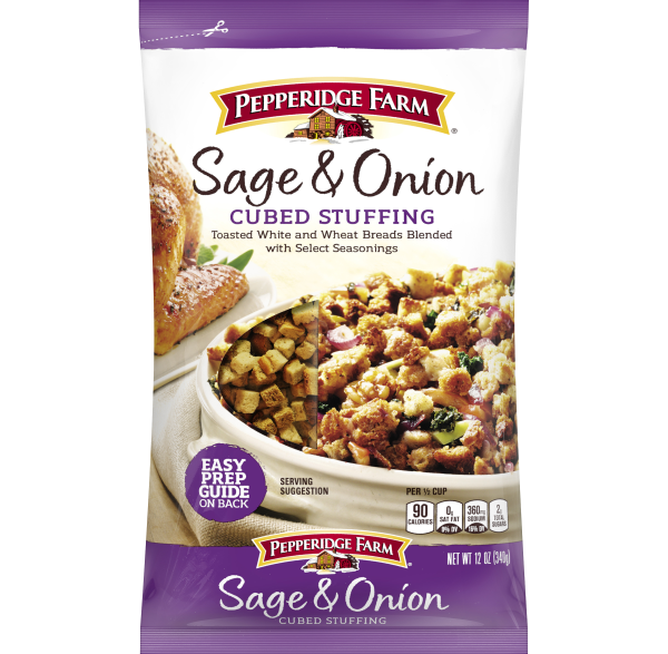 Sage & Onion Cubed Stuffing