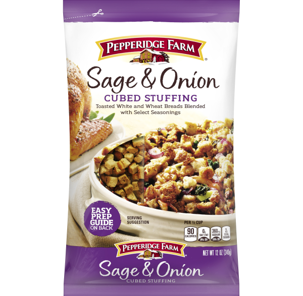 Sage & Onion Cubed Stuffing