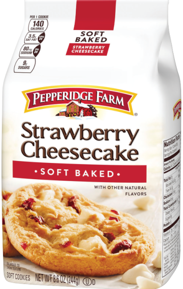 Soft Baked Strawberry Cheesecake Cookies