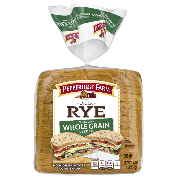 Whole Grain Seeded Rye Bread Pepperidge Farm