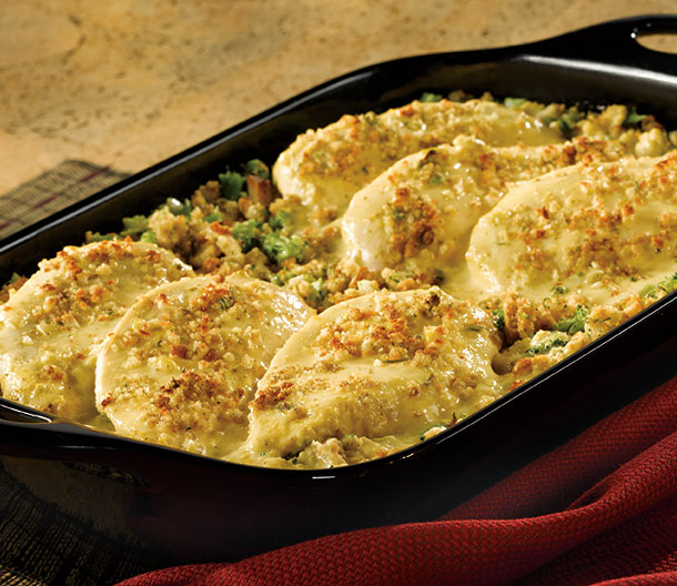 Broccoli Cheese Chicken & Stuffing