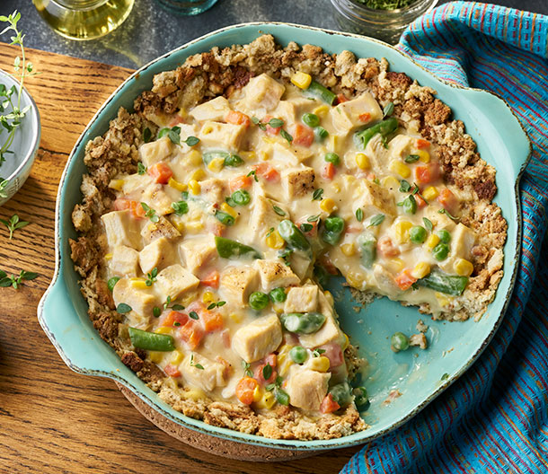 Chicken & Stuffing Pie