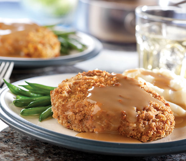 Baked Pork Chops & Gravy