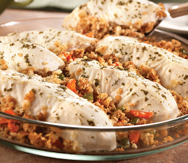 Fish Stuffing Bake