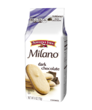chocolate milano cookies dark pepperidge farm pie silk ounces gr desayunos