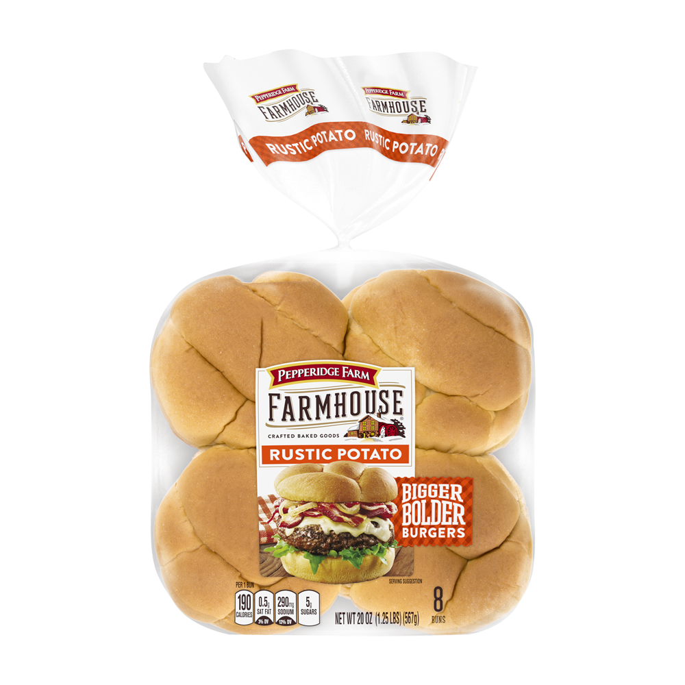 Rustic Potato Hamburger Buns Pepperidge Farm