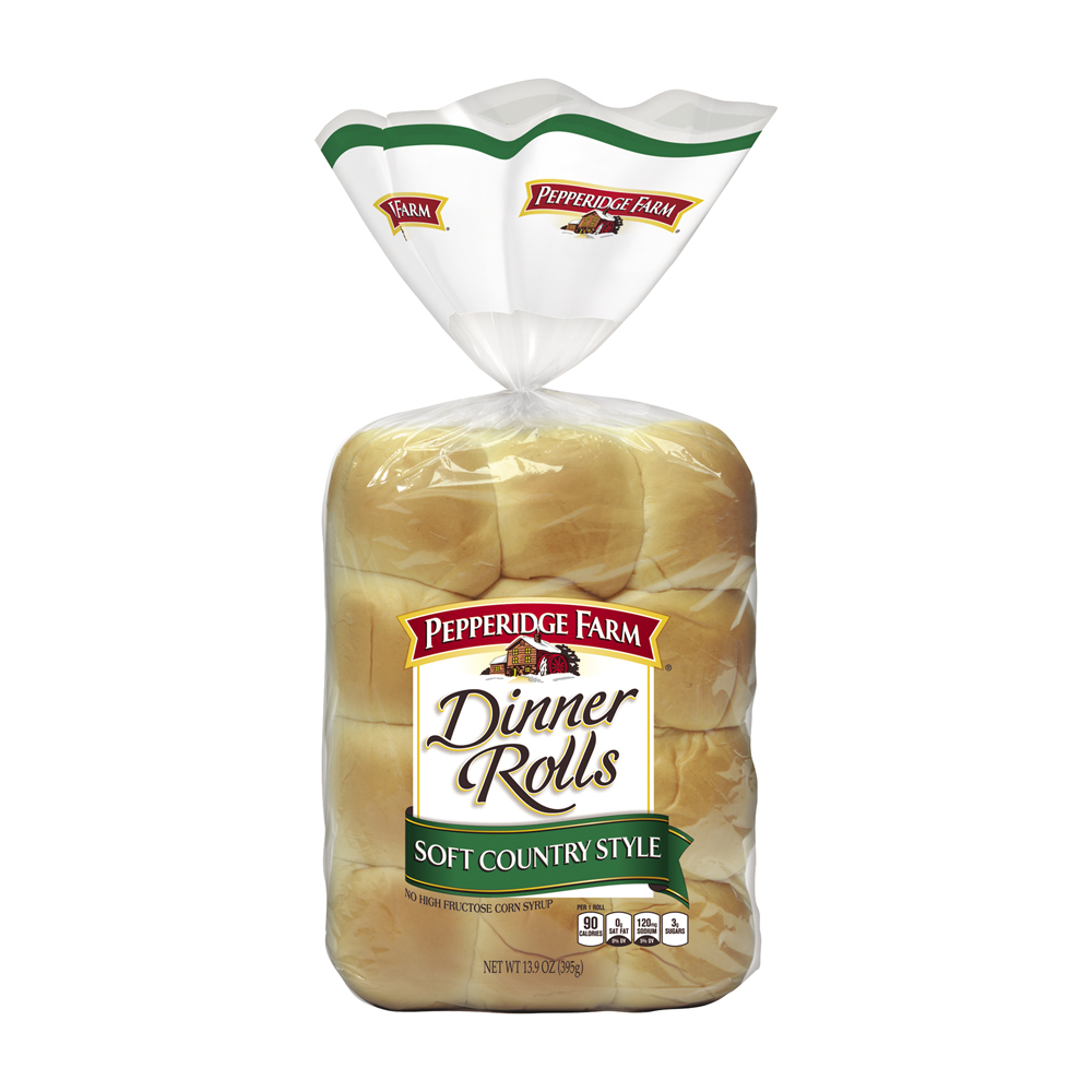 Soft country style dinner rolls pepperidge farm