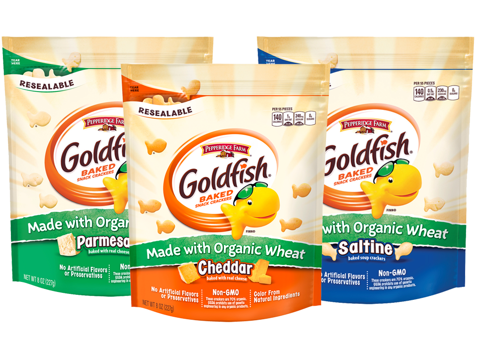 Pepperidge Farm Releases New Goldfish® Made with Organic Wheat